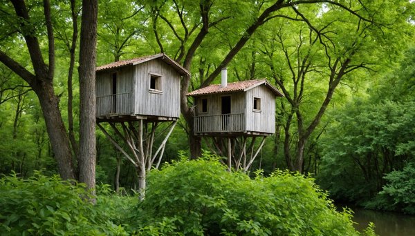 Découvrez le domaine ecotelia et ses cabanes dans les arbres en gironde