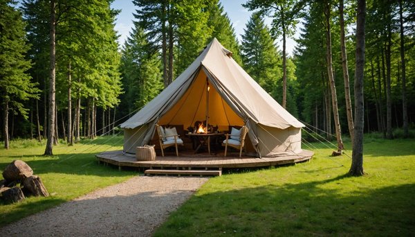 Le glamping en auvergne: une expérience unique au cosycamp