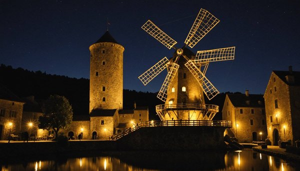 Nuit insolite dans l'aude : une expérience unique au moulin de sainte anne